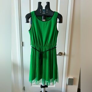 Suzy Sheri green mini dress